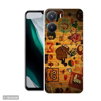 Stylish Back Cover For Vivo T2x 5G, V2253 Starbucks Coffee Printed Back Cover-thumb0