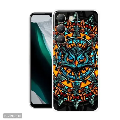 Stylish Back Cover For vivo Y200e 5G0e 5G, V2336, vivo T3 5G, V2334 Smile Printed Back Cover