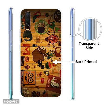 Stylish Printed Back Cover For Vivo Y17, 1902, Vivo Y12, Vivo 1904-thumb2