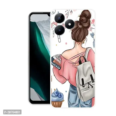 Stylish Printed Back Cover For Realme C53, RMX3762