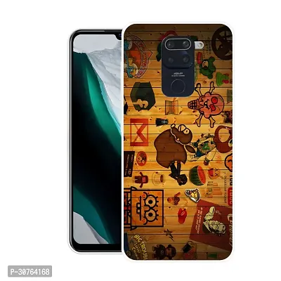 Stylish Printed Back Cover For REDMI Note 9, M2003J15SI