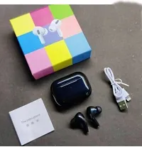 MEDIAL Earpods pro tws Bluetooth headset Bluetooth Headset  (Black, In the Ear)-thumb3