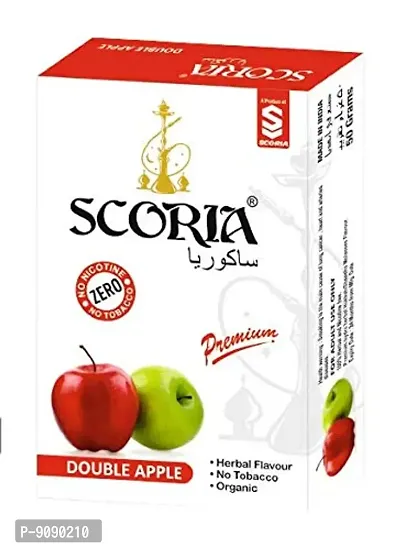 Herbal Hookah Molasses (100% Nicotine and Tobacco Free) Double Apple Flavour-thumb0