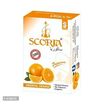 SCORIA (100% Nicotine and Tobacco Free) Oriental Orange Hookah Flavour
