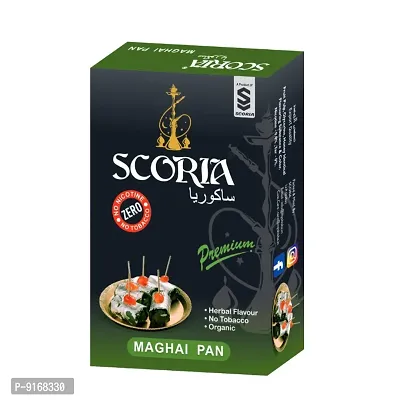 SCORIA (100% Nicotine and Tobacco Free) Maghai Paan Hookah Flavour Pack of 1