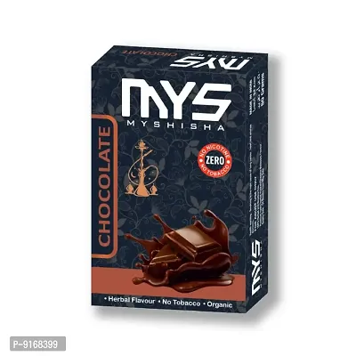 MYS MyShisha Premium Quality Herbal Hookah (100% Nicotine and Tobacco Free) Chocolate