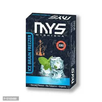 MYS MyShisha Premium Quality Herbal Hookah (100% Nicotine and Tobacco Free) Brain Freezer