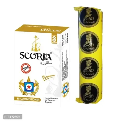 SCORIA Herbal Hookah Molasses (100% Nicotine and Tobacco Free) Hi-Commissi