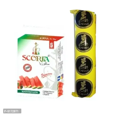 SCORIA Herbal Hookah Molasses (100% Nicotine and Tobacco Free) Watermel-thumb0