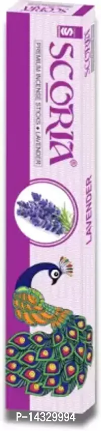 SCORIA Luxury Incense Sticks Lavender -30gm (Pack of 1) (20 Incense Sticks)