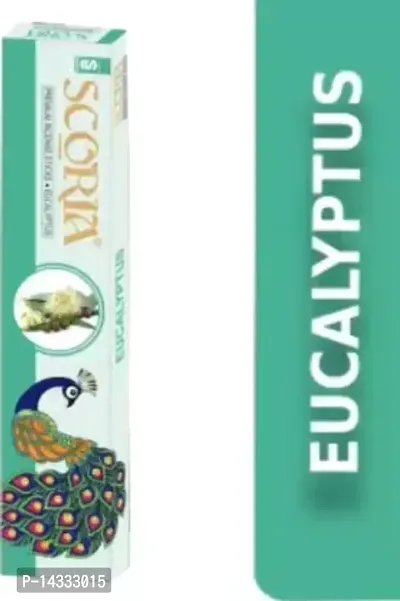 SCORIA Luxury Incense Sticks EUCALYPTUS -30gm (Pack of 1)(20 Incense Sticks)