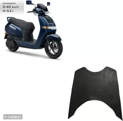 SEGGO Anti Skid Scooty Floor/Foot Mat For Electric TVS iQube Two Wheeler Mat