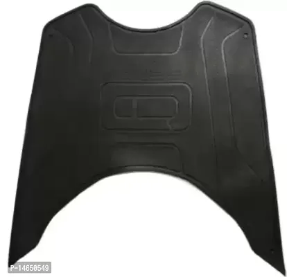 SCORIA iQUBE Black Scooter Foot Mat For TVS iQube Two Wheeler Mat-thumb0