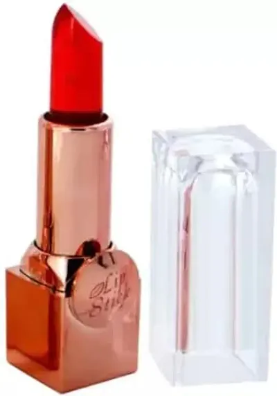 Crystal Transparent Color Change Jelly Moisturizing Lipstick Red