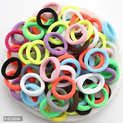 Pack of 30 Multicolour Hair Rubber Bands for Girls-thumb0