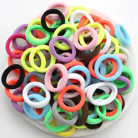 Combo Pack of Multicoloured Rubber Band for Women