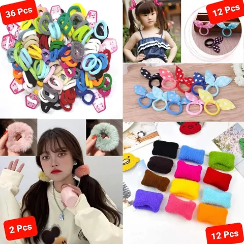 62 Pieces Maha Combo Hair Accessories for Girls Women