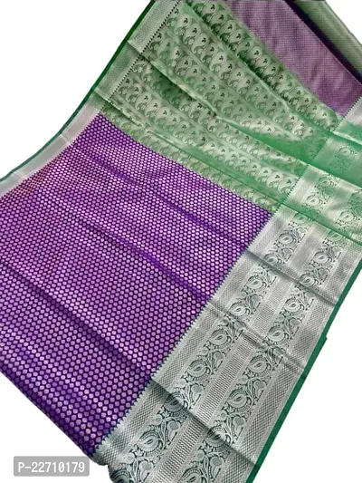 Women Stylish Art Silk Saree with Blouse piece-thumb0