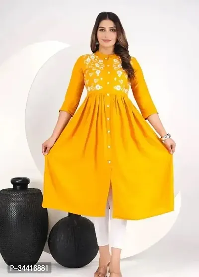 Stylish Cotton Kurta for Women-thumb0