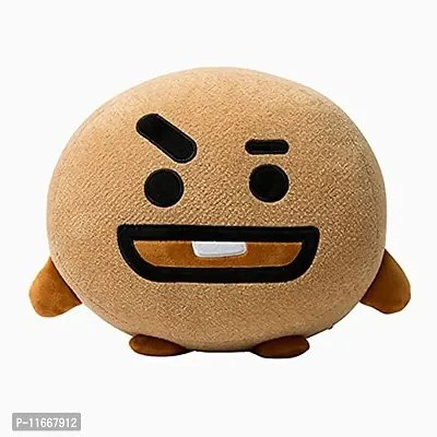 FUSKED Plush Throw Pillow, Stuffed Animal Toys Throw Pillow, BTS BT21 Characters Soft Toy Throw Pillows (Shooky)-thumb5