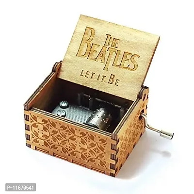 Caaju Beatles Handcrafted Music Box ~ Lignum Brown? (Lignum Brown)