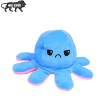 Fusked Emotional sad and Happy Reversible Moody Octopus Mini Plush Side Changing Stuffed Toy | Mini Cute Baby Reversible Octopus Plush Super Soft Toys | Sky Blue  Pink Buy 1 Get 1 Free-thumb2