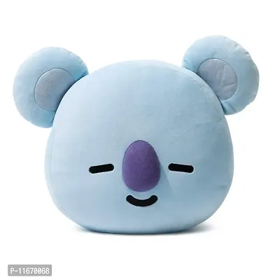 FUSKED Plush Throw Pillow, Stuffed Animal Toys Throw Pillow,Compatible for BTS BT21 Characters Soft Toy Throw Pillows (Koya)