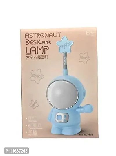 Caaju Astronaut LED Rechargeable Desk Lamp | Night Studying | Table Lamp USB Charging Port Lamp-thumb5