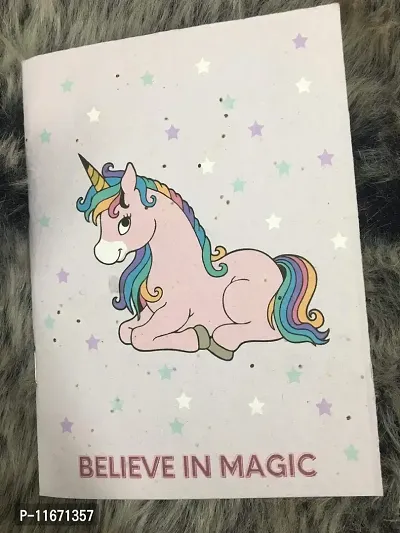 caaju Unicorn plantable Diary with 2 plantable Pencil - Pink-thumb3