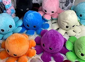 Fusked Emotional sad and Happy Octopus Mini Plush | Birthday Gift for Girls/Wife, Boyfriend/Husband, Soft Toys Wedding for Couple Special, Baby Toys Gift Items Red & Yellow Buy 1 Get 1 Free-thumb1