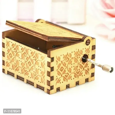 Caaju Beatles Handcrafted Music Box ~ Lignum Brown? (Lignum Brown)-thumb3