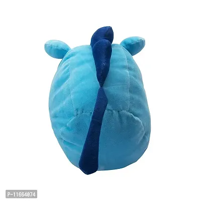 Fusked Plush Throw Pillow, Stuffed Animal Toys Throw Pillow,Compatible for BTS BT21 Characters Soft Toy Throw Pillows (Mang) (Blue) and BTS Cartoon Sticker Free-thumb5