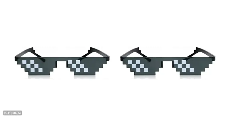 Amazon.com: Novelty Mosaic Sunglasses Mosaic Cosplay Eye Glasses Party Glasses  Eyewear Black for Unisex Adults Kids : Clothing, Shoes & Jewelry