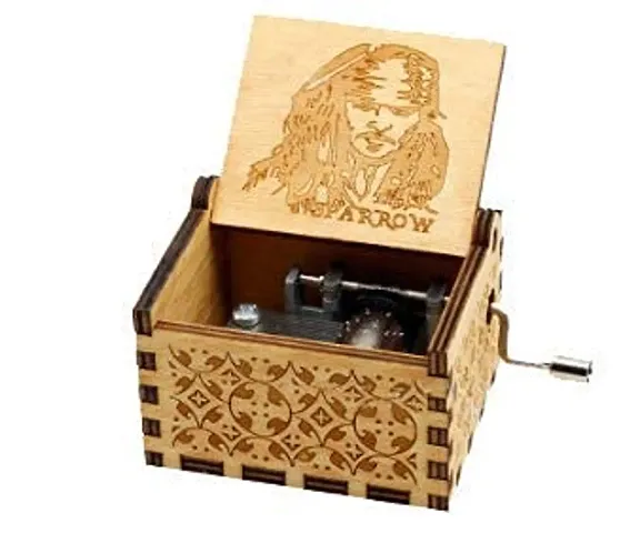 Wooden Hand Made Theme Music Box