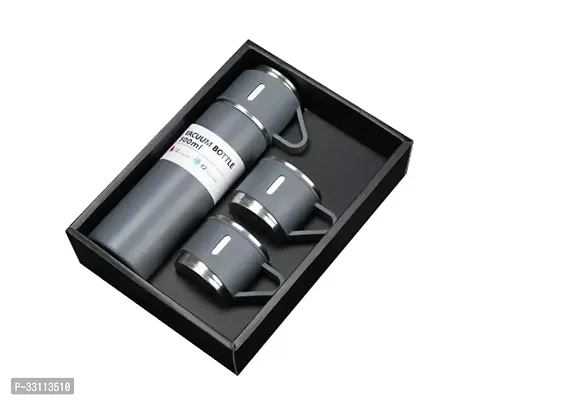 Vacuum Flask  Thermos  Vacuum Flask Set With Two Cups, Hot And Cold Bottle, Corporate Gifts For Employees Christmas Gift