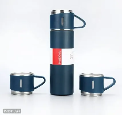 Vacuum Flask  Thermos  Vacuum Flask Set With Two Cups, Hot And Cold Bottle, Corporate Gifts For Employees Christmas Gift