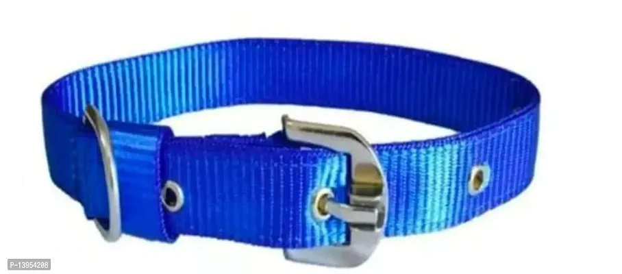 Dog Collar Extra  Large Free Size Blue all Breed-thumb0