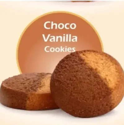 Healthy And Tasty Choco Vanilla Cookies