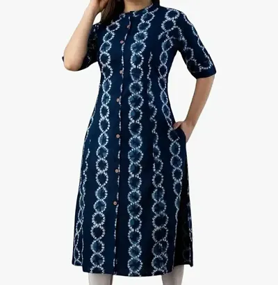 Fancy Cotton Blend Kurti