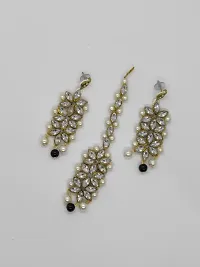 Layer Beads kundan Set-thumb1