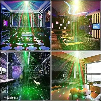Laser Projector Christmas Decorations Laser Disco Light Laser Light Dj Voice-Activated DJ Disco Party Club Light Single Disco Ball-thumb2