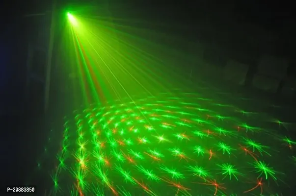 Party Mini Laser Projector Stage Lighting Sound Activated Dot Design Laser Light for Party and Dj with Mini-Tripod Stand for Diwali, Wedding, Home Decorati, Laser Light