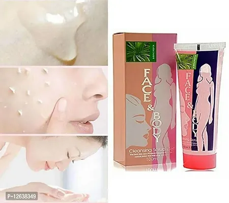 PROFESSIONAL FACE  BODY CLEANSING SCRUB GEL PACK OF 01