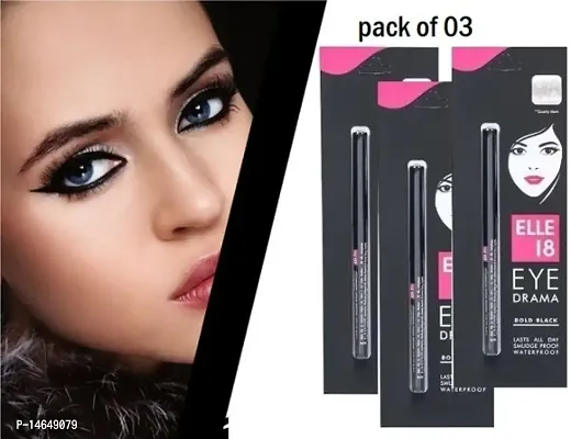 PROFESSIONAL ELLE 18 EYE DRAMA KAJAL PACK OF 03