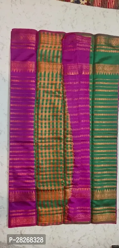 Cotton Silk Saree For Women Pink Color