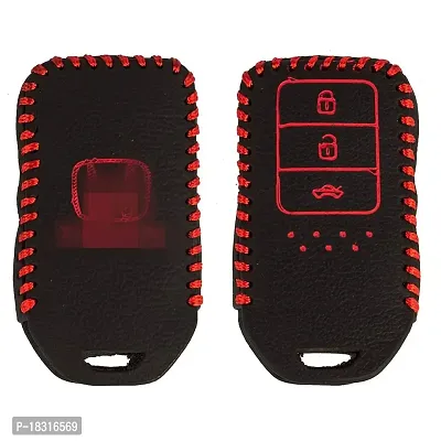 CLOUDSALE ; Your Store. Your Place Leather Key Cover Compatible with Honda WRV(Pack of 1)