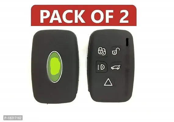 CLOUDSALE ; Your Store. Your Place Silicone Smart Key Cover Compatible with Landrover Range Rover Discovery Evoque