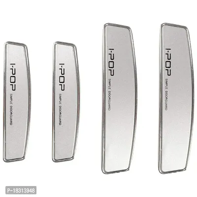 CLOUDSALE ; Your Store. Your Place Original I-POP High Glossy Slim Door Edge Guards (Silver) -Set of 4