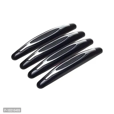 CLOUDSALE ; Your Store. Your Place Silicone Black car Door Guard Universal for Car (Black,Set of 4)
