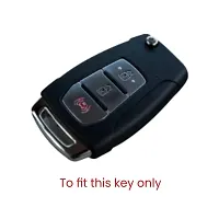 CLOUDSALE ; Your Store. Your Place Silicone Key Cover Compatibility with Mahindra XUV 300 2019 (Black, Pack of 2)-thumb1